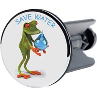 Sanilo Waschbeckenstöpsel »Save Water«