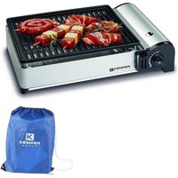 Kemper tragbarer Smart-Gasgrill Tischgrill Campingkocher