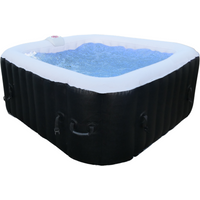 Aufblasbares Sprudelbad/Whirlpool - für 2-4 Personen - 1200W - 145x65cm