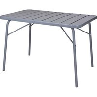 Mesa Metalltisch Grau - 110x70x75cm