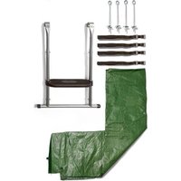 Plum Trampolin Plane + Zubehör Set - 4.26m