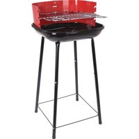 BBQ Holzkohlegrill - 85 cm - Grillfläche 26x26 cm