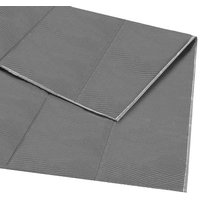 LifeGoods Outdoor-Teppich - 120x180CM - Gartenteppich - Inkl. Tragetasche - Grau