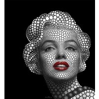 Wall-Art Vliestapete »Ben Heine Circlism: Marilyn Monroe«