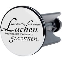 Sanilo Waschbeckenstöpsel »Lachen«