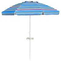 Coast Strand Regenschirm - Sonnenschutz Tragbarer Sonnenschirm - 220cm - Blau