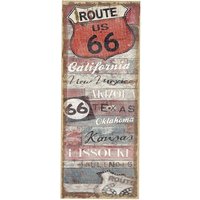 Ambiente Haus Leinwandbild »Leinwand Bild - Route 66«