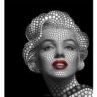 Wall-Art Vliestapete »Ben Heine Circlism: Marilyn Monroe«