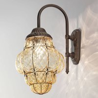 Außenwandlampe Classic amber