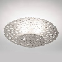 Terzani Tresor Designer-Deckenleuchte 45cm silber