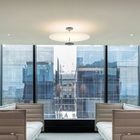 Vibia Flat LED-Deckenleuchte 2-flg. Ø 90 cm weiß