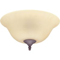 Hunter Amber Bowl Ventilatorlampe