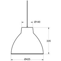 Aluminor S2089 Hängeleuchte im Industriestil