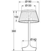 Aluminor La Petite Lampe LED-Tischlampe