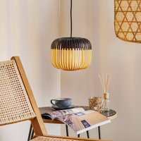 Forestier Bamboo Light XS Pendellampe 27cm schwarz