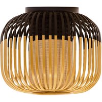 Forestier Bamboo Light XS Deckenlampe 27cm schwarz