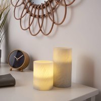 Pauleen Cosy Feather Candle LED-Kerze 2er Set