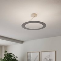 Bopp Stella Deckenlampe 1Ring Ø 30cm alu/weiß