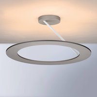 Bopp Stella Deckenlampe 1Ring Ø 45cm alu/weiß