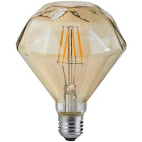 LED-Lampe E27 4W 2.700K Diamant Filament amber