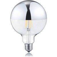 LED-Lampe E27 G125 7W 2.700K dimmbar Spiegelkopf