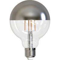 Müller Licht LED-Globe E27 9W 927 Kopfspiegel silb