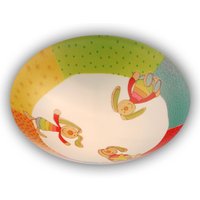 Rainbow Rabbit - runde Kinderzimmer-Deckenlampe