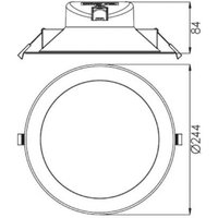 LED-Einbauleuchte Acrux 195