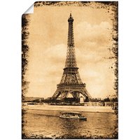 Artland Poster »Paris - Eiffelturm Vintage«