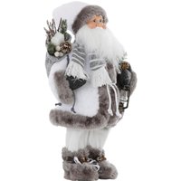 HOSSNER - HOMECOLLECTION Weihnachtsmann »Santa mit weissem Mantel und Laterne«