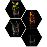 Wall-Art Mehrteilige Bilder »The Four Elements Vier Elemente«