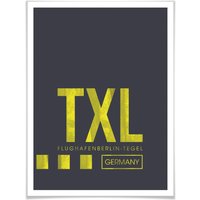 Wall-Art Poster »Wandbild TXL Flughafen Berlin«