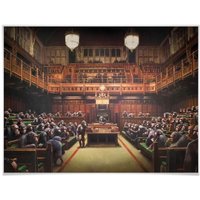 Wall-Art Poster »Graffiti Bilder Devolved Parliament«