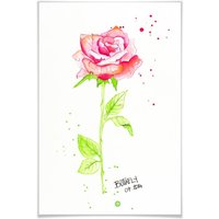 Wall-Art Poster »Rose«