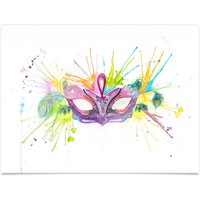 Wall-Art Poster »Mardi Gras«