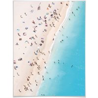 Wall-Art Poster »Strand Zakynthos«