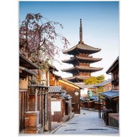 Wall-Art Poster »Yasaka Pagode Japan«