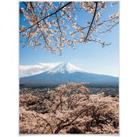 Wall-Art Poster »Mount Fuji Japan«