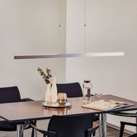 LED-Hängelampe Linn Gestensensor nickel matt 128cm