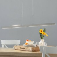 LED-Hängelampe Linn Gestensensor nickel matt 95 cm