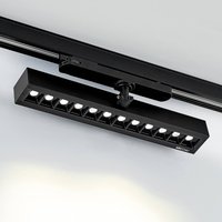 Arcchio Millay LED-Schienenstrahler schwarz 4000K