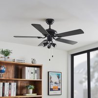 Lucande Deckenventilator mit Licht Anariki