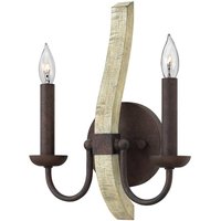 Zweiflammige Wandlampe Middlefield