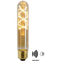 LED-Lampe E27 Röhre T30 4W 2.200K amber Sensor