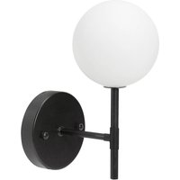 PR Home Sigma S LED-Wandleuchte 1-flg schwarz/opal