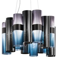 Slamp La Lollo Medium Hängelampe blau/rauch