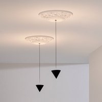 Karman Moonbloom LED-Hängeleuchte 1fl Ø40cm 2.700K