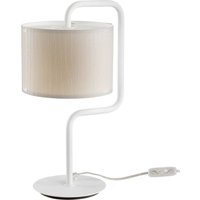 Tischlampe Morfeo Schirm Kunststoff creme