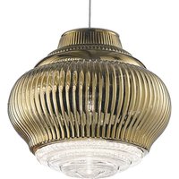 Pendellampe Bonnie 130 cm altgold metallic