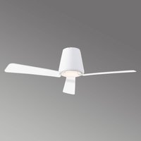 Zeitloser Deckenventilator Garbí mit LED-Licht